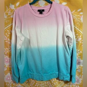 Jason Wu dip dye long sleeve shirt